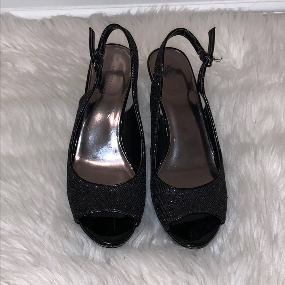 Glitter Kitten Heels